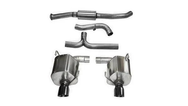 CORSA 3.0" Cat-Back D&R w/ Tips | Subaru Impreza WRX (08-10) (14865BLK)