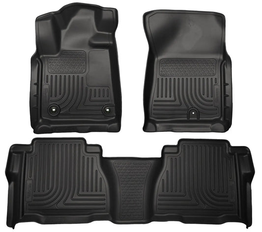 Husky Liners Weatherbeater Black Front & 2nd Seat Floor Liners | Toyota Tundra (12-13) (99591)