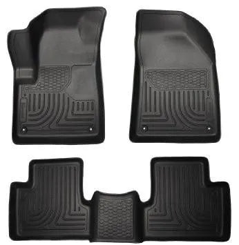 Husky Liners WeatherBeater Black Front & 2nd Seat Floor Liners | Jeep Cherokee (14) (99031)