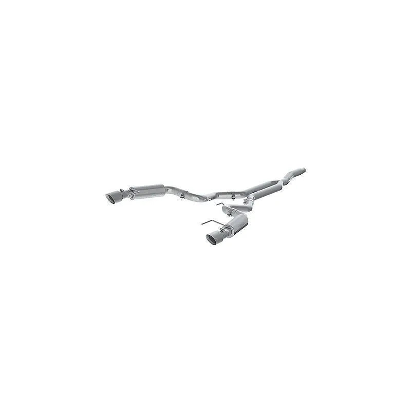 MBRP 3" Aluminized D&S Cat-Back | Ford Mustang Ecoboost (15-24) (S7275AL)