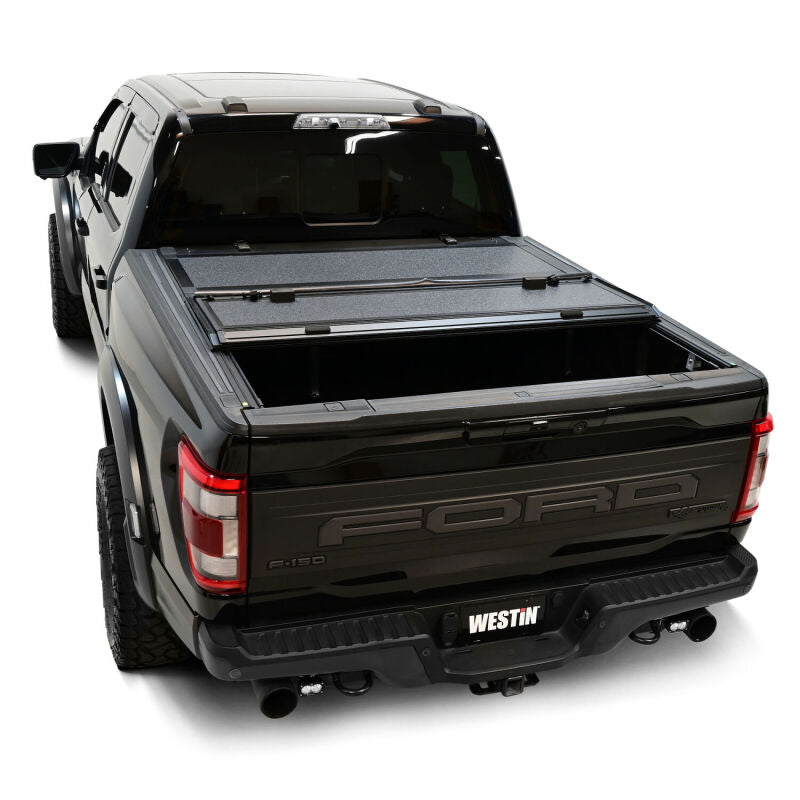 Westin Automotive 19-46355 Hard Tri-Fold Tonneau Cover For 2015-2025 Ford F-150