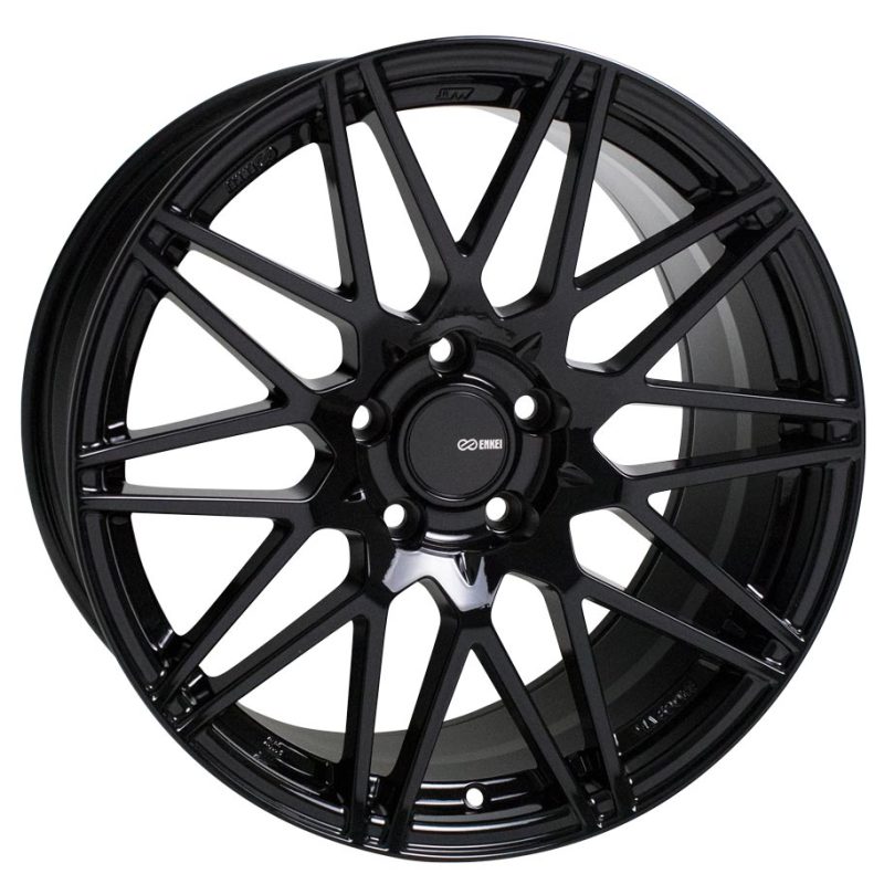 Enkei TMS Gloss Black | 18x8" +35mm | 5x114.3mm Wheel