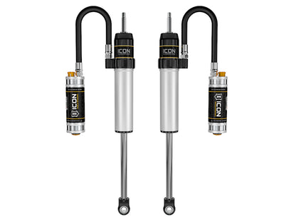 ICON 57806CP Rear Remote Reservoir Shocks for 2005-23 Toyota Tacoma 4WD 6" Lift