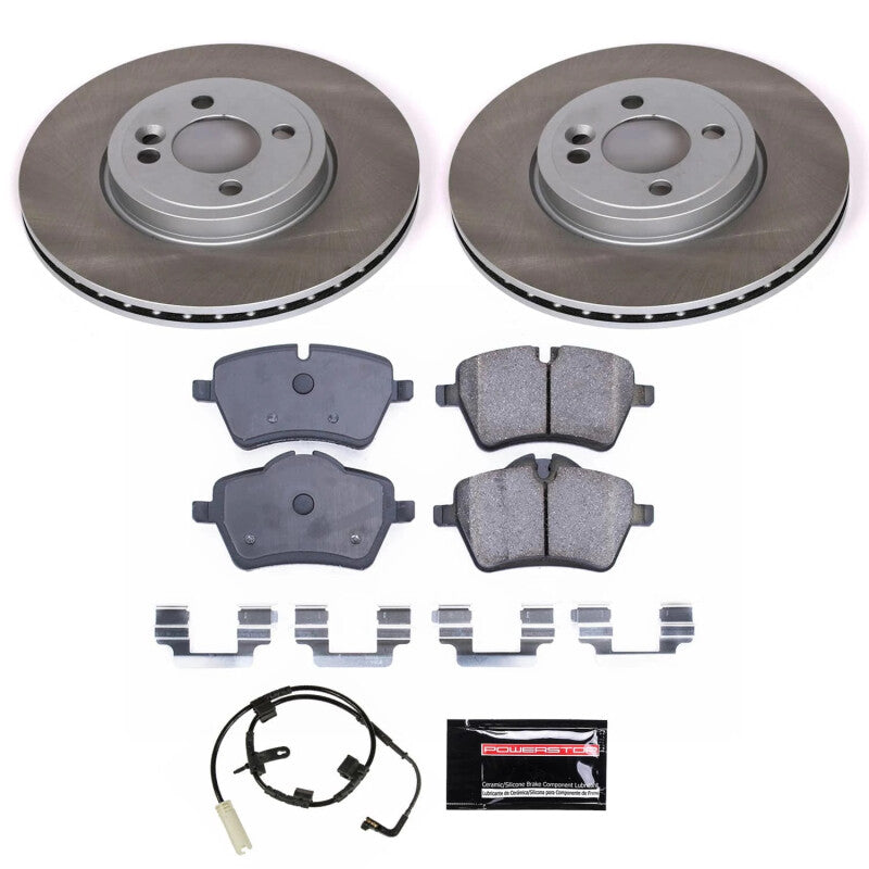 PowerStop Rotor Kit | 2007–2010 Mini Cooper (SC6068)