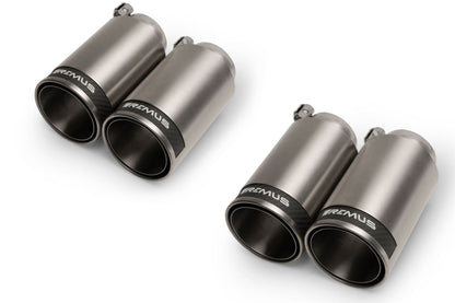 Remus 956014 0500 0046 70CSR for 2014 Volkswagen Golf R Mk VII Axle Back Exhaust