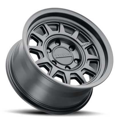 (set of 4) Raceline 952 Aero Satin Black | 17x8.5" +0mm | 6x135mm Wheel