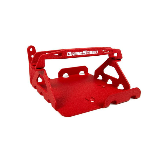 GrimmSpeed 08-14 Subaru WRX STI Lightweight Battery Mount Kit-WheelFlip