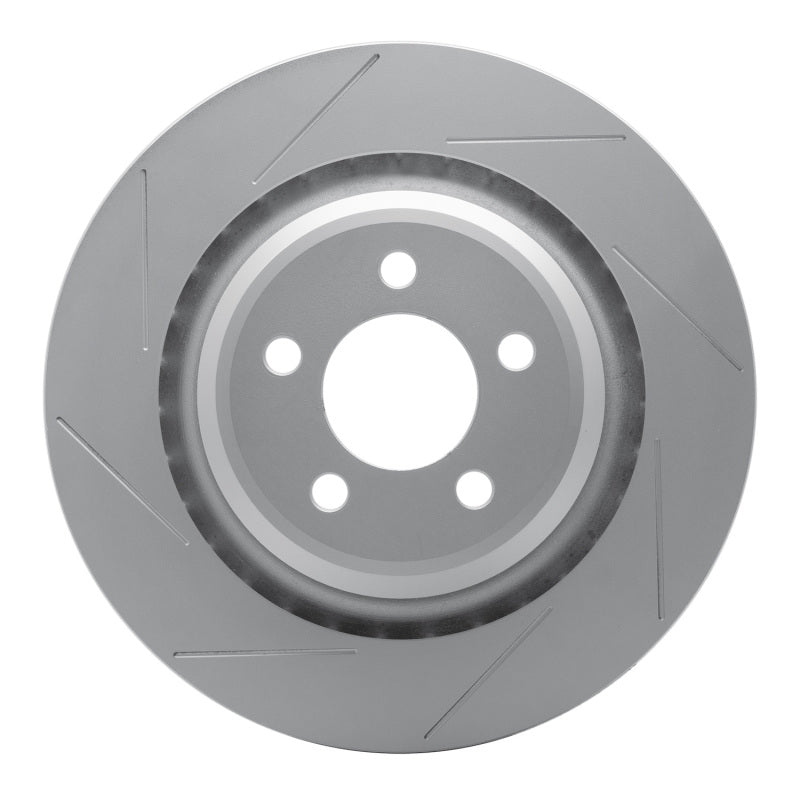 DFC Rear GeoSPEC Coated Slotted Brake Rotor: Chrysler 300 (05-23)