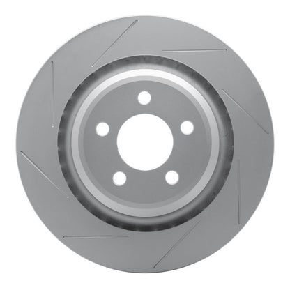 DFC Rear GeoSPEC Coated Slotted Brake Rotor: Chrysler 300 (05-23)
