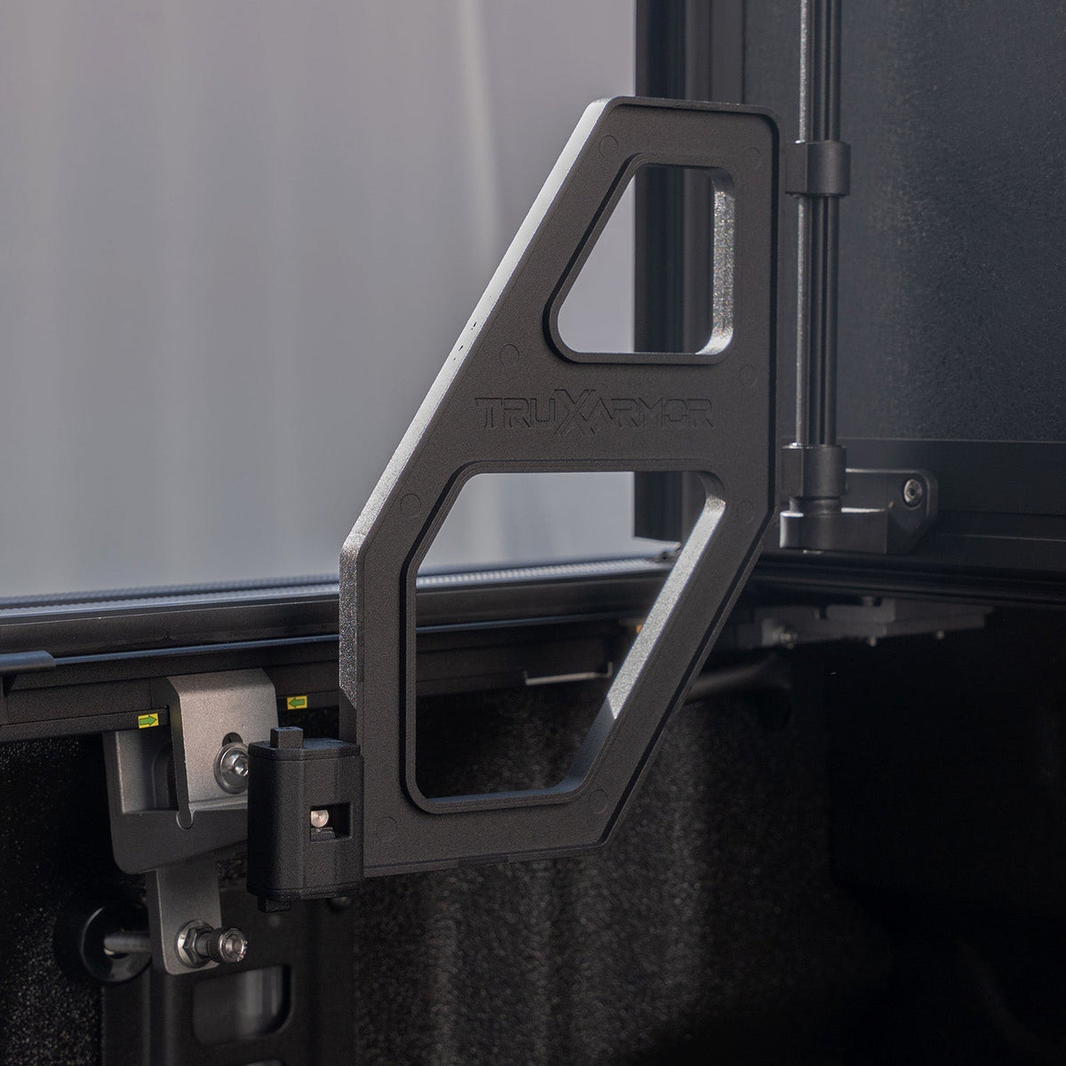 Truxarmor QuadAxis Pro Series Quad-Fold Flip Up Tonneau Cover for 2020-2025 GMC 3500HD  - 6'9" Bed