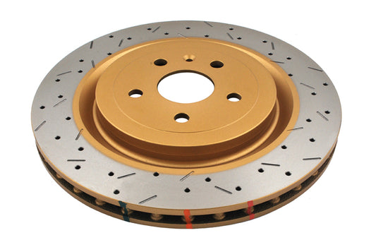 DBA 4000 Series Rear Drilled & Slotted Rotor | Camaro V8 SS (10+) (DBA42605XS)