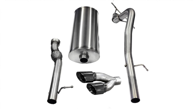 CORSA Sport / 3.0 in Cat-Back SSE 4.0 in Twin Tips | 11-14 Yukon XL Denali/Escalade ESV (14882)