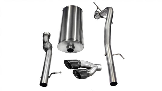 CORSA Sport / 3.0 in Cat-Back SSE 4.0 in Twin Tips | 11-14 Yukon XL Denali/Escalade ESV (14882)