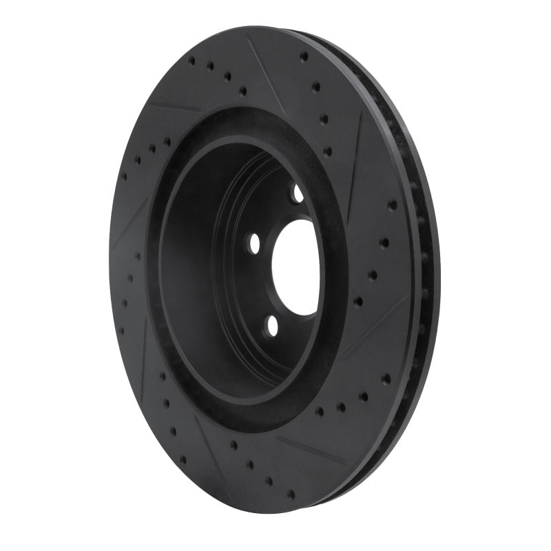 DFC D&S Black Brake Rotor (REAR LEFT): Dodge Charger (06-23)