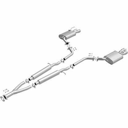 BRExhaust 2006-2008 INFINITI M35 3.5L Direct-Fit Replacement Exhaust System