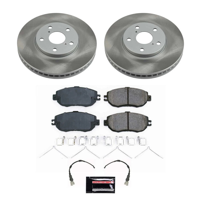 PowerStop Rotor Kit | 1993–1994 Lexus LS400 (SC1075)