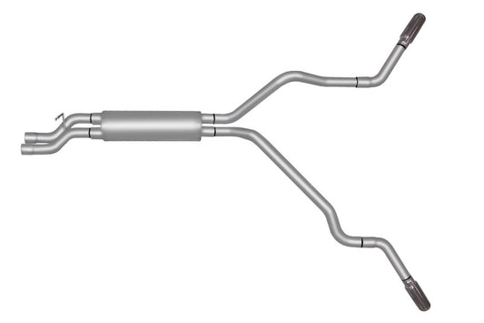 Gibson 2.5in Cat-Back Dual Exhaust | Chevrolet Silverado 2500 HD 6.0L (5009)