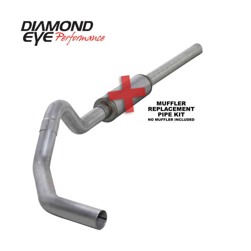 Diamond Eye 04-07.5 Dodge Ram 2500/3500 4in Catback RPLC Pipe | Ram 2500/3500 (K4234A-RP)