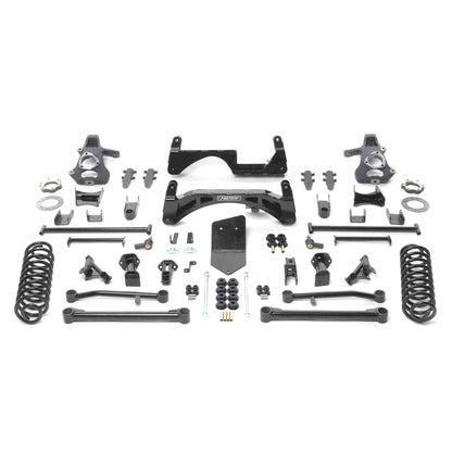 Fabtech 6in Basic Suspension System w/o Autoride 4WD | GM K1500 SUV/Suburban/Yukon/Tahoe (07-14) (K1019)