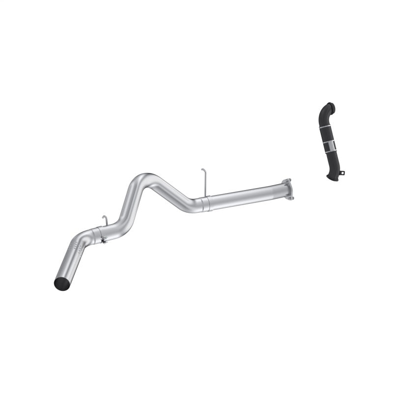 MBRP Exhaust S6052PLM AL 4" Filter Back Single Exit 07-10 Silver/Sierra 2500HD