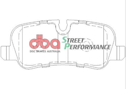 DBA SP Performance Rear Brake Pads | Land Rover LR3 V8 (05-09) (DB1781SP)
