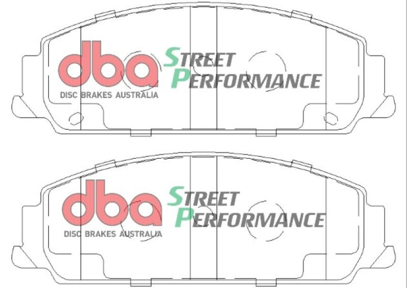 DBA SP500 Front Street Performance Brake Pads | Pontiac G8 3.6 Base/6.0 (08-09) (DB1765SP)