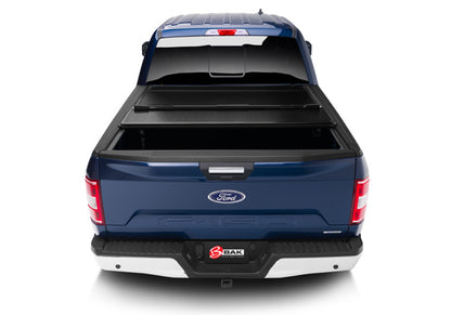 BAK 1126339 FiberMax Hard Folding Tonneau Cover for 2021-26 Ford F‑150 5′7″ Bed