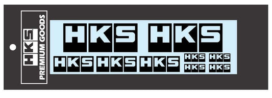 HKS LOGO Sticker a la carte BLACK-WheelFlip