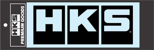 HKS LOGO Sticker W220 BLACK-WheelFlip