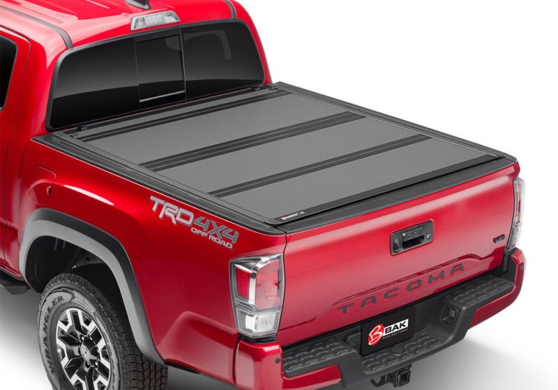 BAK 448427 BAKFlip MX4 Hard Folding Tonneau Cover for 2016-23 Toyota Tacoma 6'2"