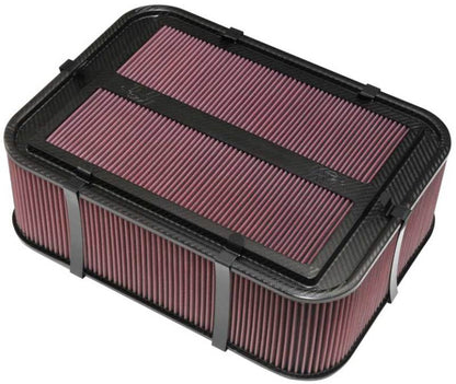 K&N CF Air Box Large | Racing Car Style for Racing (100-8567)