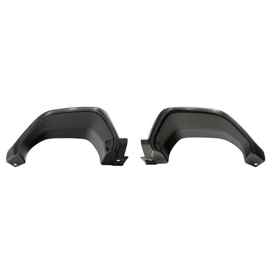 RMK Designs 22+ Subaru WRX Carbon Fiber Exhaust Finisher - Gloss Finish