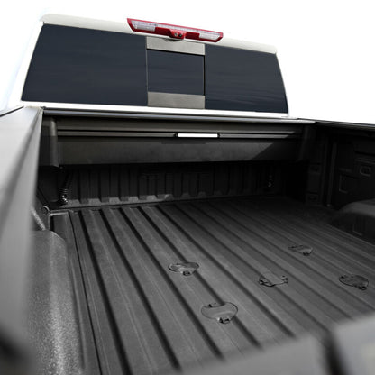 Westin 19-53995 Electric Retractable Tonneau Cover 20+ Silver/Sierra 2500HD 6.5'