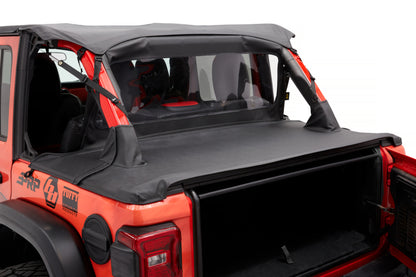 Bestop JL 4-Door Safari Bikini Top Black Diamond (52608-35)
