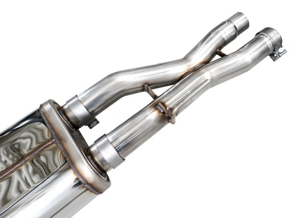 AWE Tuning Gen 3 Raptor R SwitchPath Exhaust - Chrome Silver Tips (3025-32852)