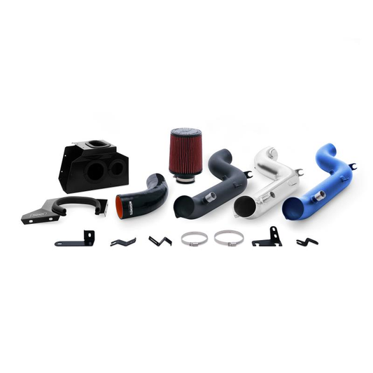 Mishimoto 2016+ Ford Focus RS Performance Air Intake Kit - Wrinkle Black-WheelFlip