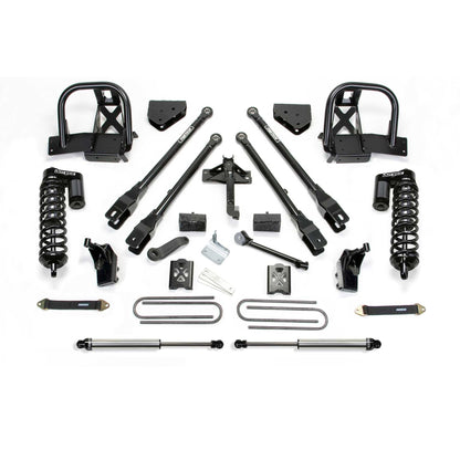 Fabtech 4" 4-Link Suspension System w/ DLSS 4.0 Coilover & Rear DLSS | Ford F250 4WD (11-16) (K2205DL)