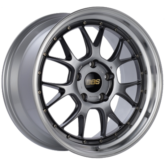 BBS LM-R 20x10 +12, 20x11 +14 5x112 Diamond Black (SET)