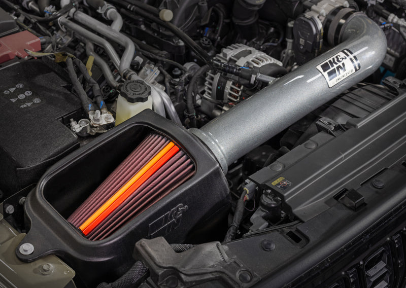 K&N 70-1576 Aluminum Intake For Jeep Wrangler/Gladiator 18-26