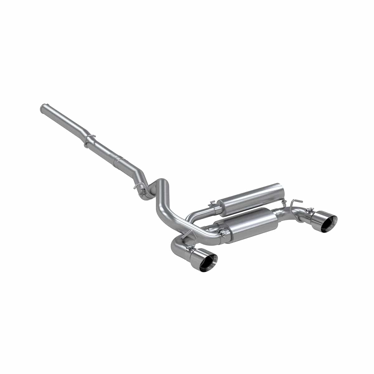 MBRP 2016+ Ford Focus RS 3in Dual Outlet Cat-Back Exhaust T409 SS