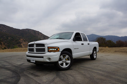 AlphaRex 02-05 Dodge Ram NOVA-Series LED Projector Headlights Black