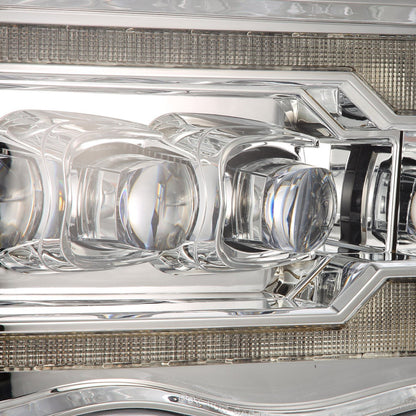 AlphaRex 02-05 Dodge Ram NOVA-Series LED Projector Headlights Chrome