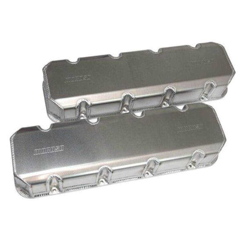 Moroso 68368 Pro-Filer Airstrike 12 Deg Valve Cover Aluminum For Chevy Small Block