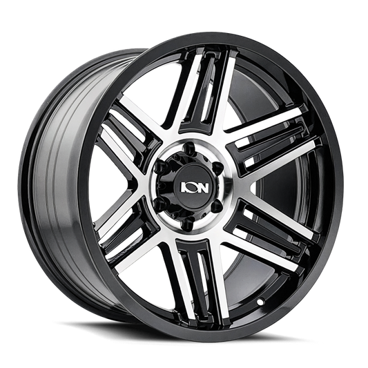 ION Wheels Type 147 Black/Machined | 17x9" +0mm | 6x135mm Wheel