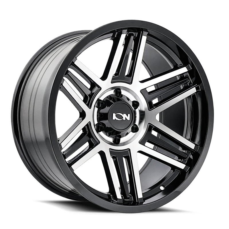ION Wheels Type 147 Black/Machined | 17x9" +0mm | 8x180mm Wheel