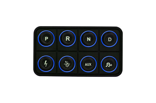 AEM EV EV programmable button pad for use with VCU200 or VCU300 - 30-8400