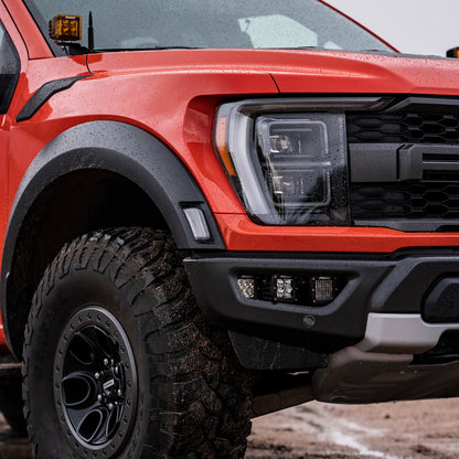 Rigid 2021+ Ford Raptor Triple Fog Lights Kit | Ford Raptor (46738)