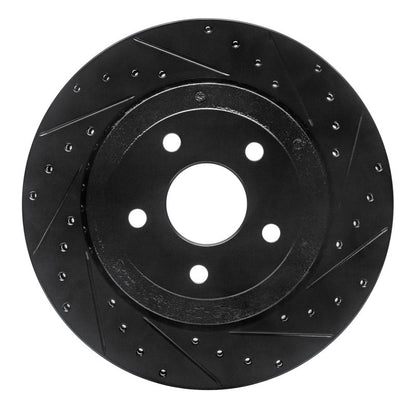 DFC D&S Black Brake Rotor (REAR RIGHT): Jeep Grand Cherokee (06-10)