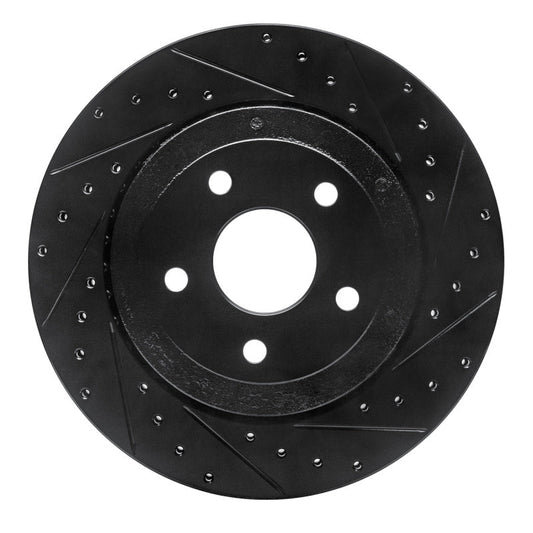 DFC D&S Black Brake Rotor (REAR RIGHT): Jeep Grand Cherokee (06-10)