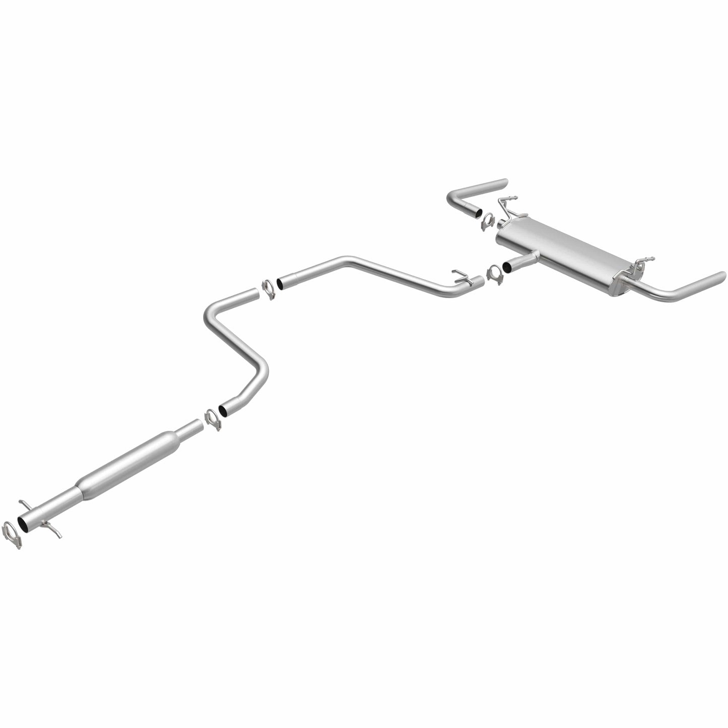 BRExhaust 2008-2012 Chevrolet Malibu 3.6L Direct-Fit Replacement Exhaust System
